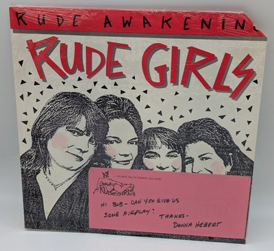 1987 Rude Girls Rude Awakening SEALED Vinyl Record Album Donna Hebert ...