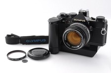 All Works  N MINT w/ Winder  Olympus OM-2  G.Zuiko 50mm F/1.4 Lens From JAPAN
