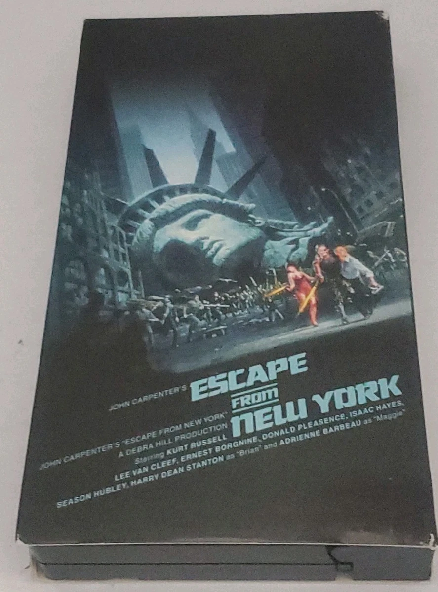 Kurt Russell NTSC Escape from New York VHS Tapes for sale | eBay
