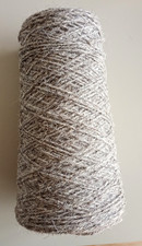 HERDWICK WOOL 4PLY YARN 400g CONE NATURAL GREY