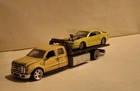 Custom Mustang & 08 F250 F350 Ford Rollback 1/64 Model Wrecker Tow Truck Diecast
