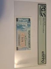 Crisp 10 Cent Series 692 Military Payment Certificate