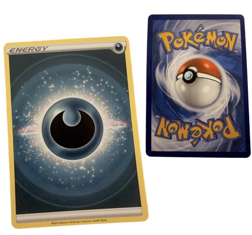 Pokemon TCG Darkness Energy 158/159 Crown Zenith Full Art Holo