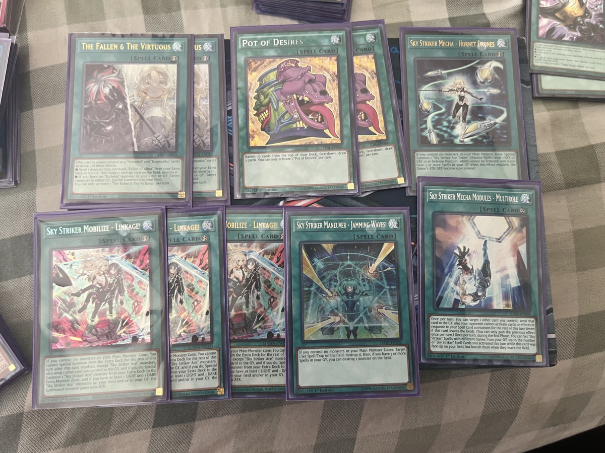 Yugioh Complete Sky Striker Deck Collection | eBay