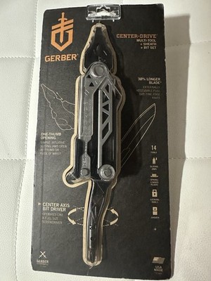 Gerber Center Drive Multi-Tool with Bit Set and Sheath USA Made