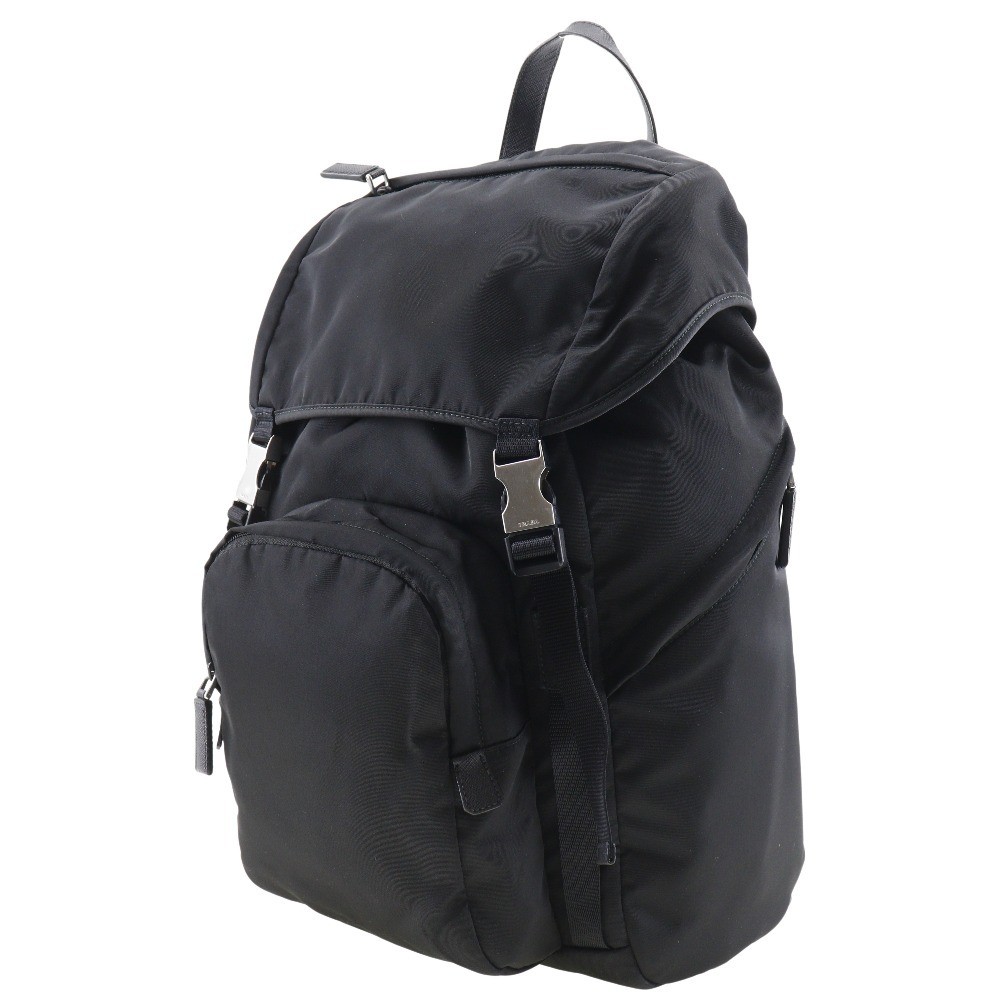 PRADA 2VZ135 Rucksack Daypack Nylon NERO Unisex H212223871 Used from japan thumbnail 2