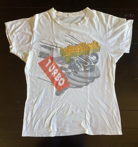 80s 🤘🏻 Judas Priest Fuel for Life Tour T-Shir 1980s vintage concert t-shirt, vintage, single stitch, B+ condition