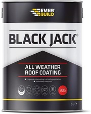 Everbuild Sika Black Jack® Bitumen Paint 5 litre 901 902 903 904 905 906 907 908