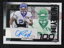 2023 Leaf Metal Pre-Production Proof Black Clear 1/1 Chris Rodriguez Jr Auto 4z8