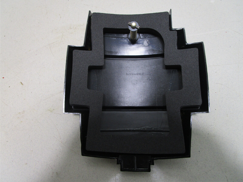 2143-8774A6 Mercury Mariner Outboard 50 60 Hp 3 Cyl Front Cowl Cover Black - Foto 3 di 3