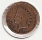 US Rare Old West 1889 Indian Head Penny Coin American Collection Shield Cent X73