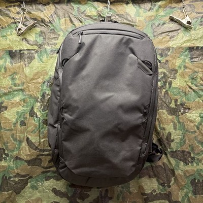 Peak Design Travel Backpack 45L Black Expandable Camera Luggage Bag 