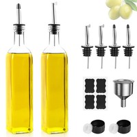 Olive ÖL Flasche 500 Ml Glas Mit Abflussverschluss Und FüLlhahn
