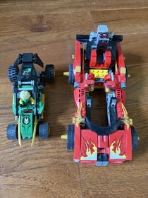 LEGO NINJAGO: X-1 Ninja Charger (70727) and Jungle Raider (717000) Missing Motor