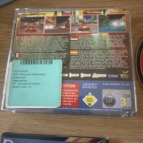 Metropolis Street Racer (Sega Dreamcast, 2000)