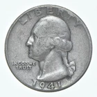 1941 Washington Quarter Estate Coin Collection *042