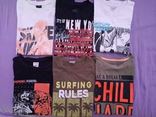 Kleiderpaket Jungen, 6 T-Shirts, Größe 158/...