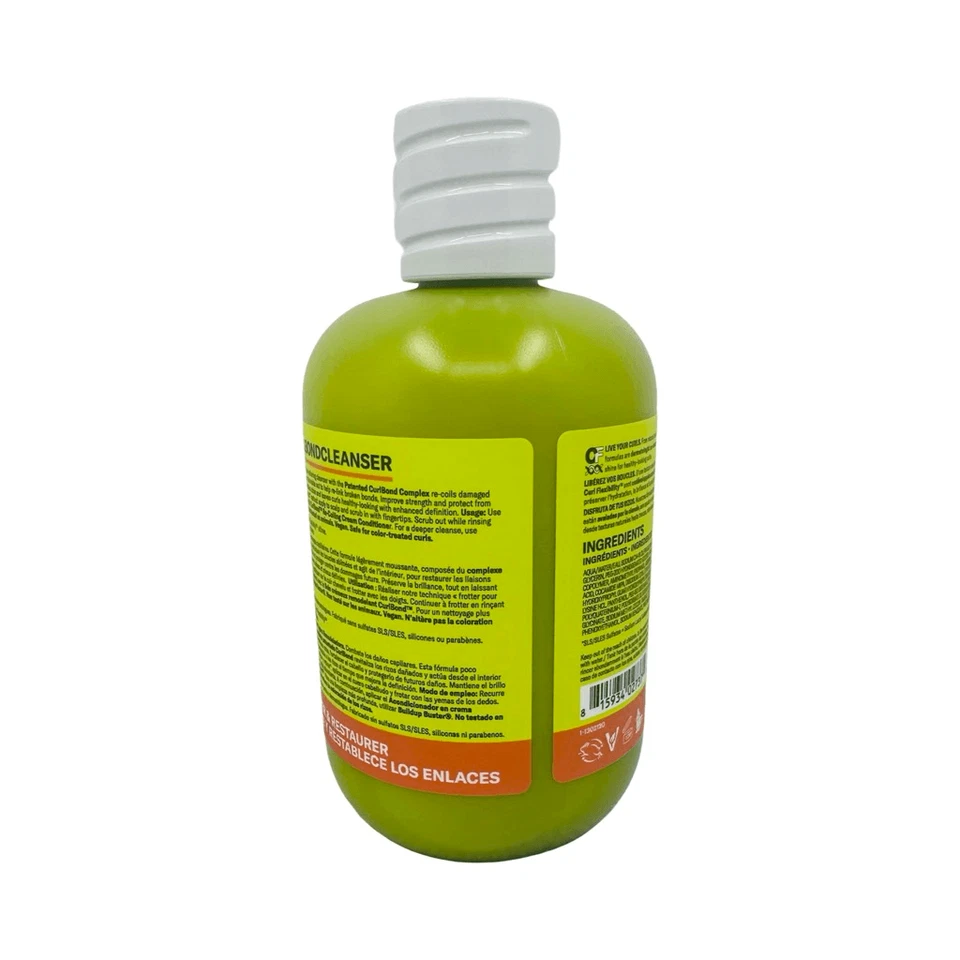 DevaCurl CurlBond Re-Coiling Mild Lather Cleanser 12 fl oz / 355 ml Repair Bond - Image 2 of 2