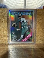 2023 Topps Chrome Ezequiel Tovar 1988 RC #88BC-9 Rockies