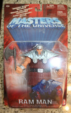 200X Ram MAN He-Man Masters of the Universe 6-Inch 2002 MINT ON ORIGINAL CARD