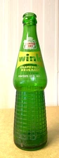 Vintage Soda Pop Beverage Bottle  - ACL -  Canada Dry Wink - 12 oz