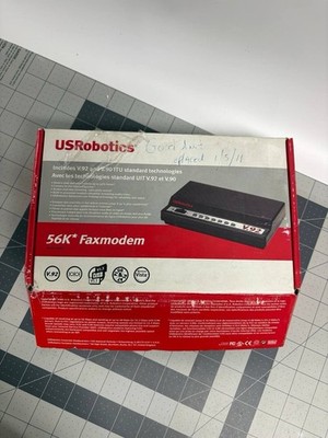 USRobotics 5686G 56K External Faxmodem V.92 Serial Controller 5686 Boxed
