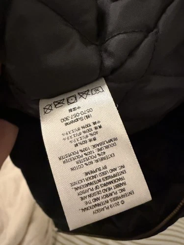 Supreme X Playboy SS19 Full Zip Jacket Size Large Quilted Lining (RARE) image 6