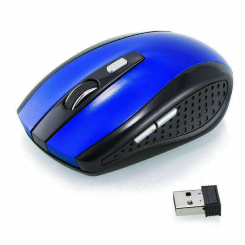 Ratones ópticos inalámbricos de 2,4 GHz y receptor USB para PC computadora portátil DPI EE. UU. - Imagen 15 de 25