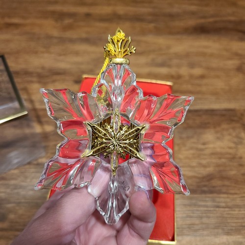 Gorham 2000 Commemorative Snowflake Ornament Made In Czech Republic NIB - Picture 2 of 4