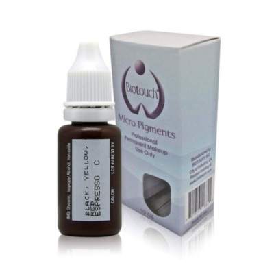 MICROBLADING BioTouch ESPRESSO Pigment Permanent Makeup Cosmetic Tattoo 15ml