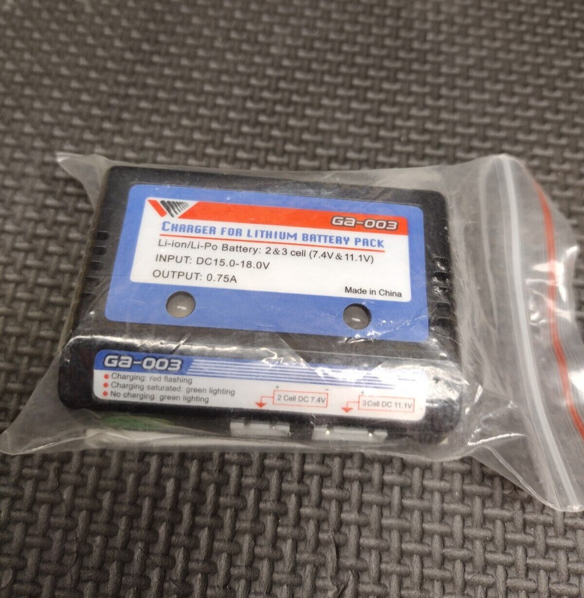 Exceed-RC Charger for Lithium Battery Pack GA-003 Input 15.0