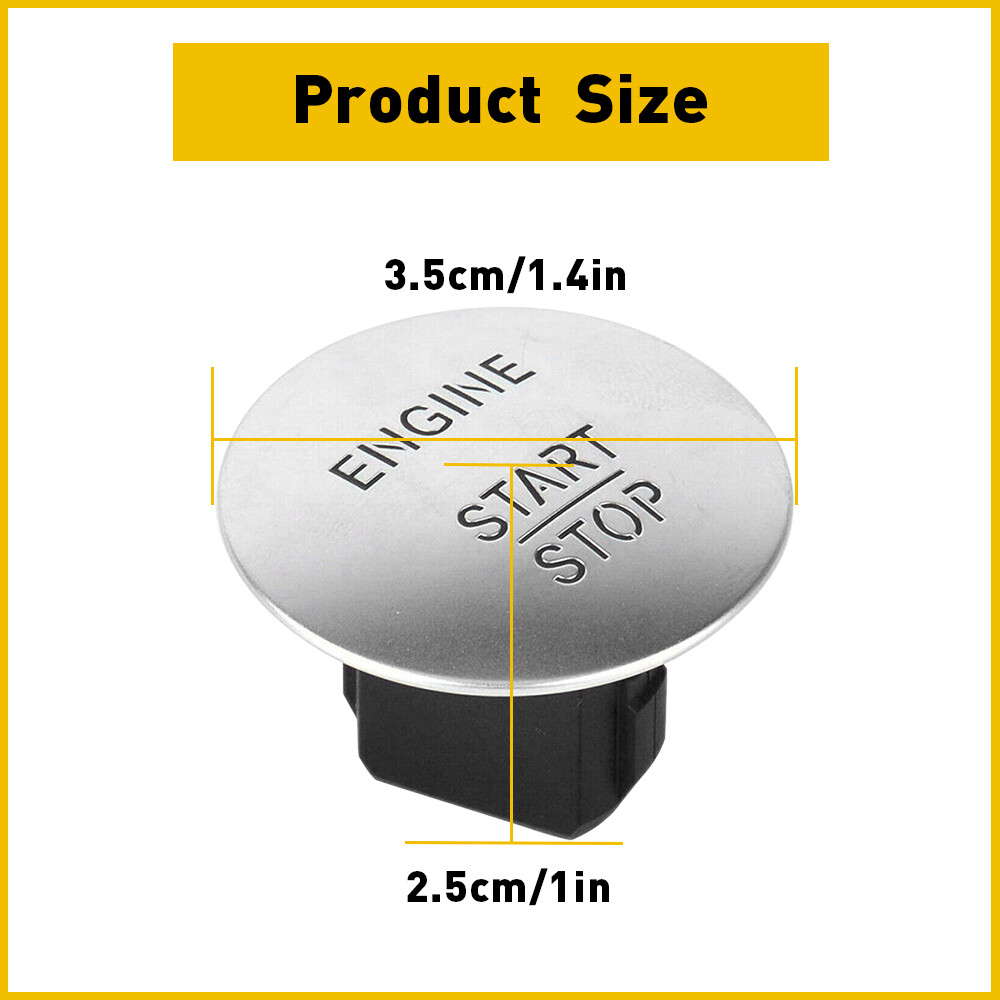 Fits Mercedes-Benz S550 S600 S63 S65 09-17 Push Start Stop Button