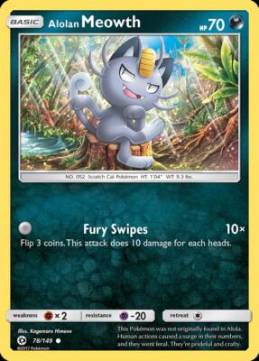 alolan meowth pokemon card value Amazon.com: Meowth V - SWSH004 Black Star Promo