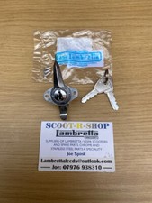 LAMBRETA  SERIES 3 LIS TV SX  TOOL BOX DOOR LOCK - CASA LAMBRETTA - C135 . NEW