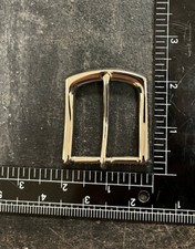 Heel bar belt buckle 1.25" wide perfect for dress belts or collars 50 ct