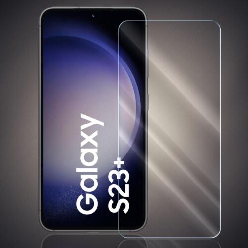 2x Panzer Folie für Samsung Galaxy S23 Plus Echt Glas Display Schutz Folie 9H - Picture 1 of 6