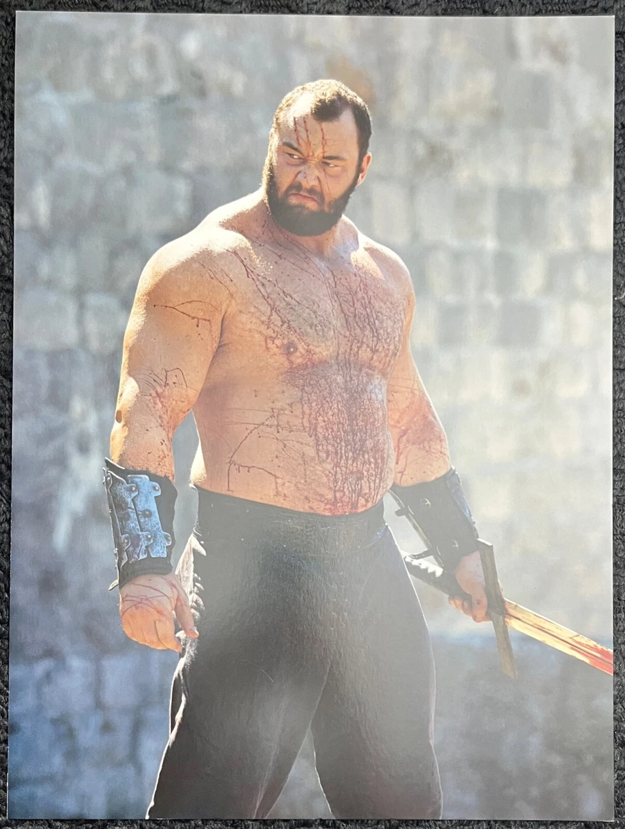 Gregor Clegane "The Mountain" Game of Thrones Poster | eBay