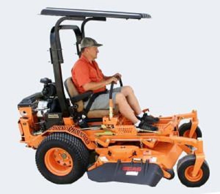 Great Day Big Top Lawnmower Canopy 36in W X 46in L Fits Rollbars 32in-36in Wide