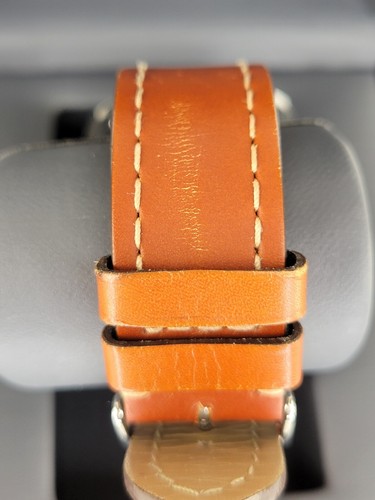 Victorinox Swiss Army Alliance Men's Watch Black Dial Brown Leather Strap - Picture 6 of 13