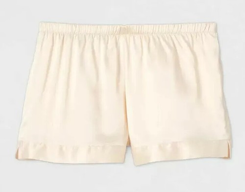 Women's Satin Pajama Shorts - Stars 