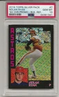 2019 TOPPS CHROME SLVR PCK #7 NOLAN RYAN, PSA 10 GEM, BLACK REFRACTOR, POP 4