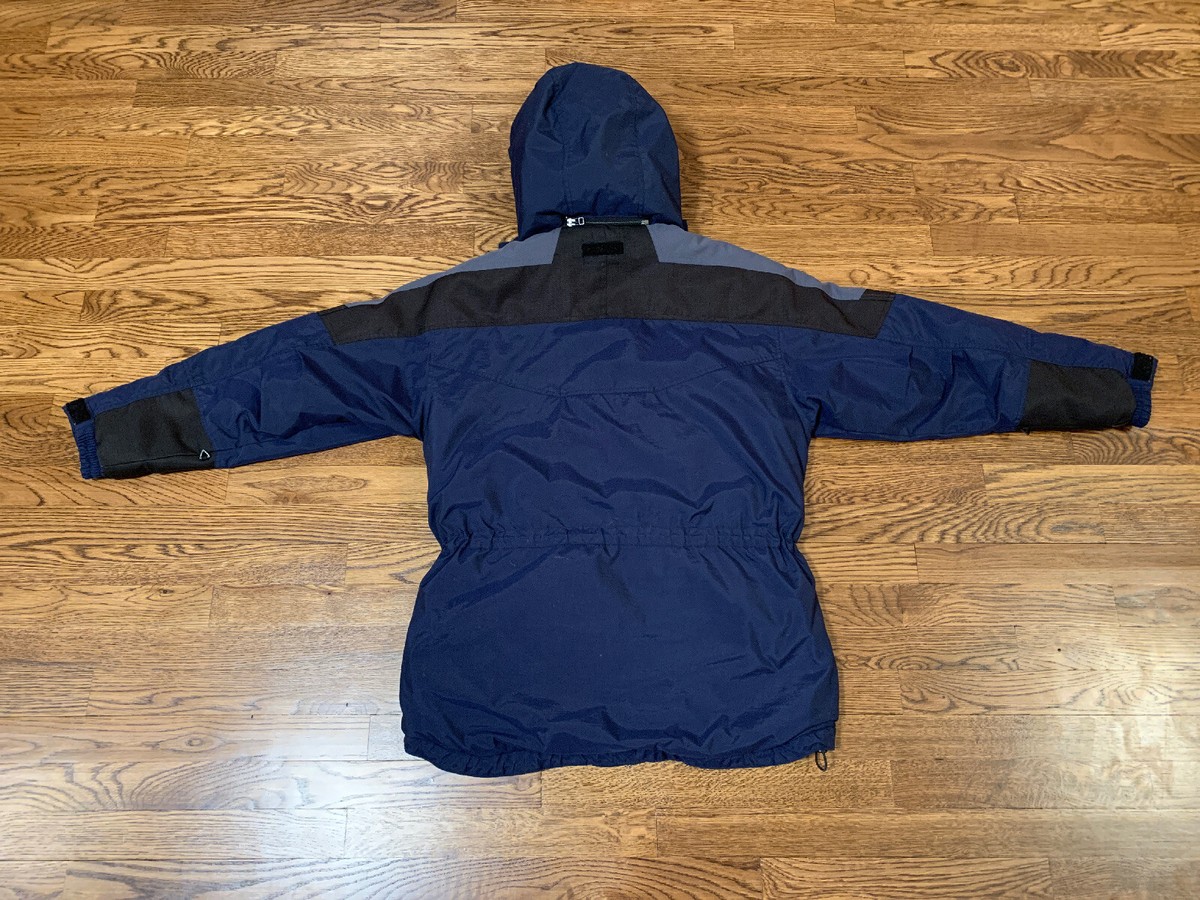 Cabela's Dry-Plus XL 青/グレー Cabela's Outdoor Dry Plus Waterproof Blue Men's Winter Zip