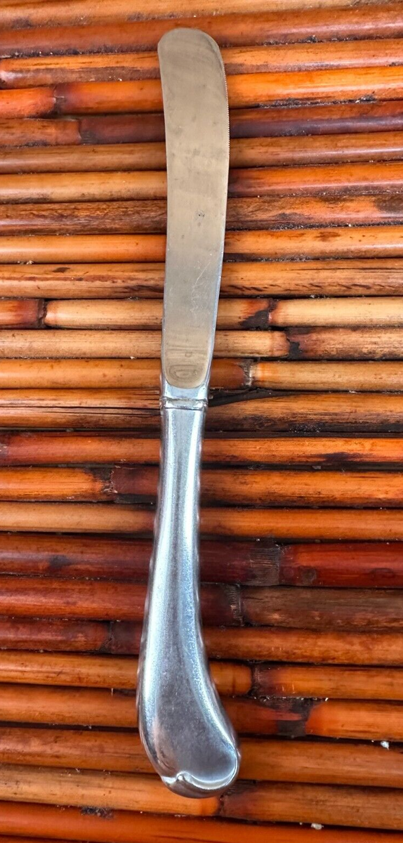 Oneida AMERICAN COLONIAL Pistol Grip Dinner Knives Heirloom Cube Mark