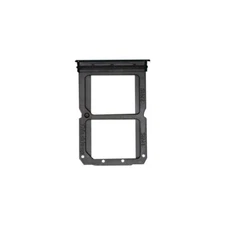 SIM Card Tray for OnePlus 6T Mirror Black Replacement Part Repair Replace