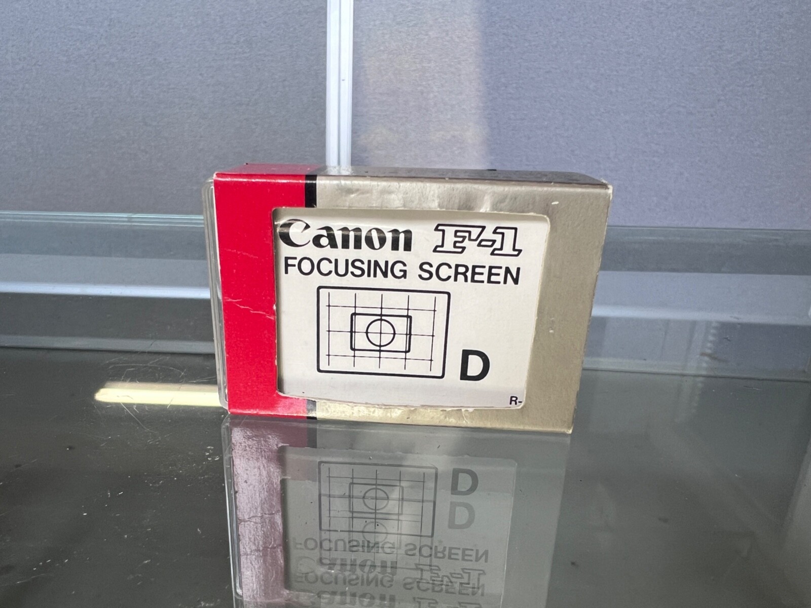 Canon F1 Focusing ScreenType D GridIn original Box w/paperwork & Plastic Case eBay