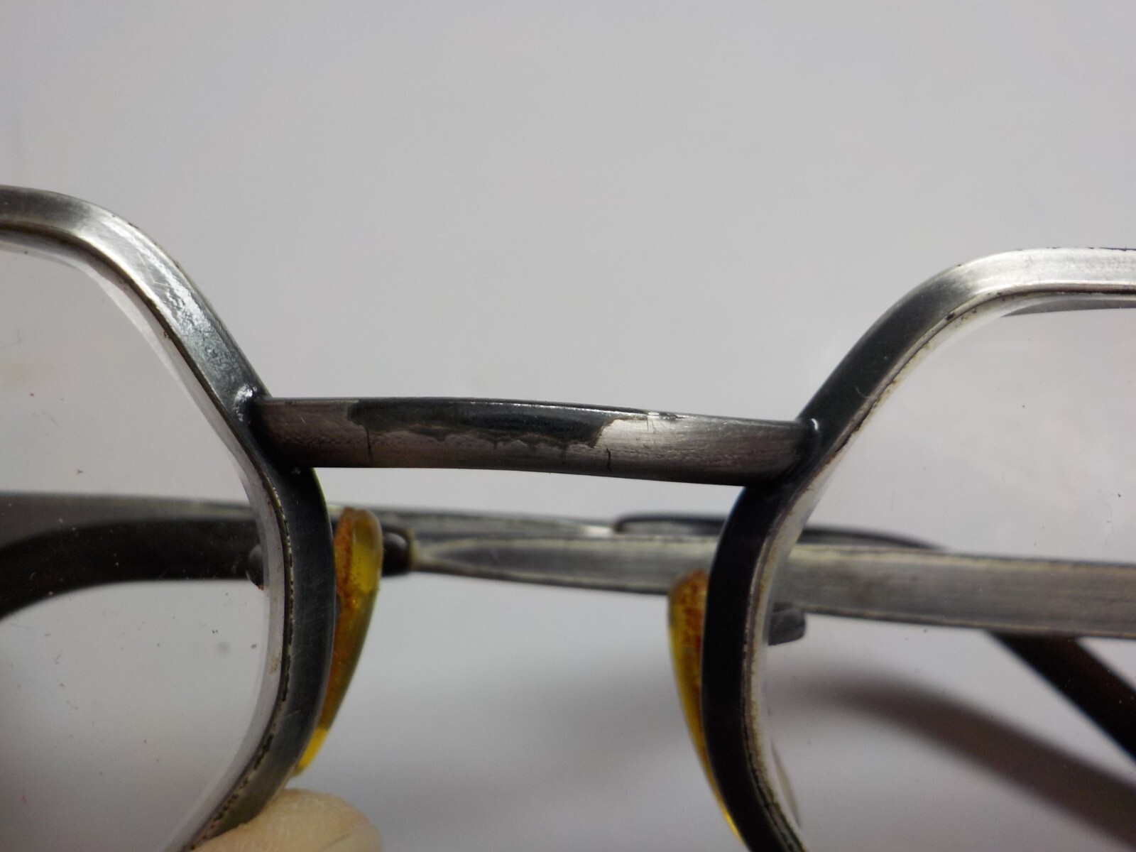 Vintage Hexagonal Victory Glasses Frames Art Deco - image 7