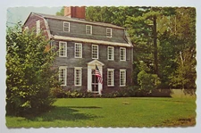 Portland Historic Tate House Maine Postcard 1975 