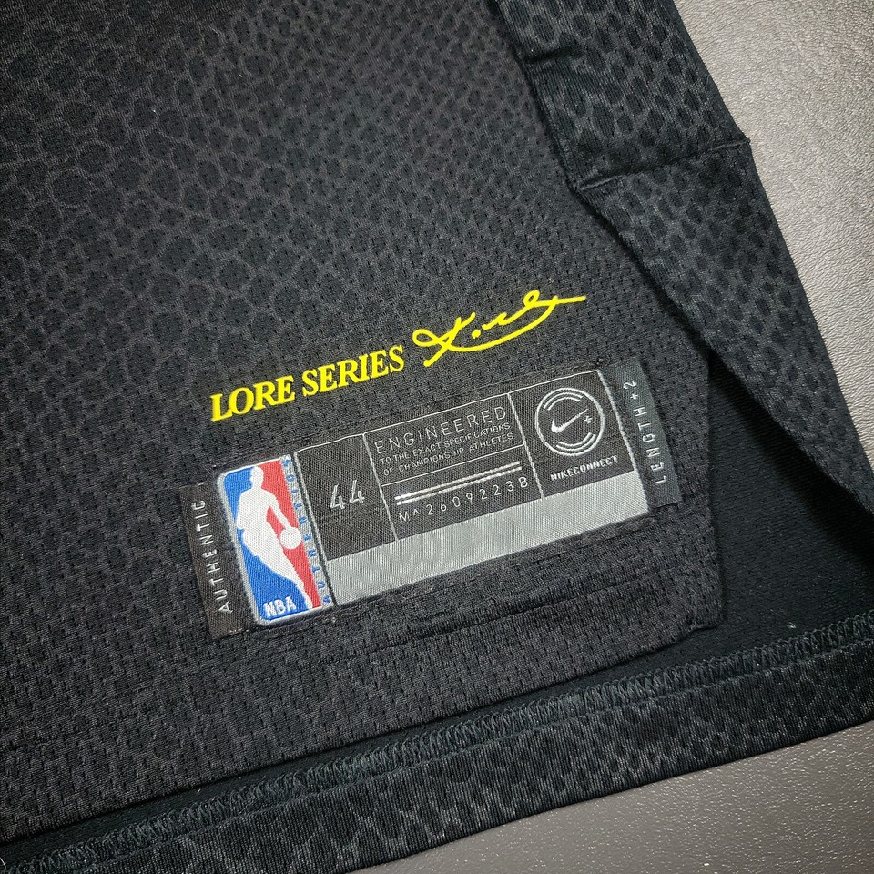 100% Authentic Lonzo Ball Nike Black Mamba City Lakers Jersey Size 44 M ...