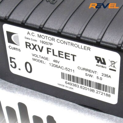 5cコントロール E-Z-GO Curtis 1206AC-5211 Speed Controller for 2009-2015 RXV 48V