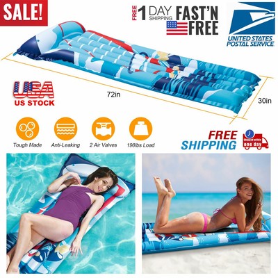 inflatable pool mat